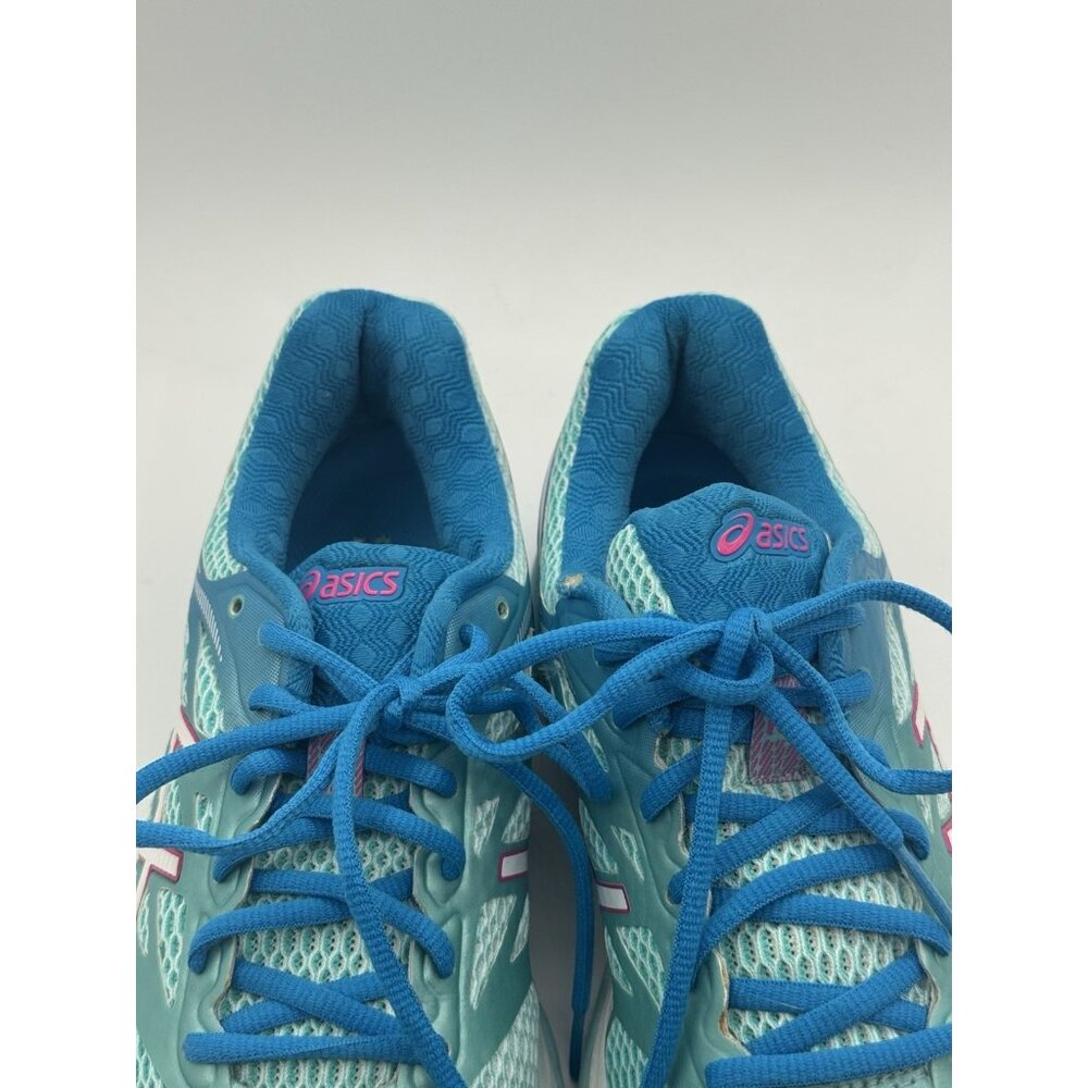 Asics Gel-Cumulus 18 Women Size 8.5  Teal Blue Running Shoes Athletic Sneakers - Picture 8 of 13